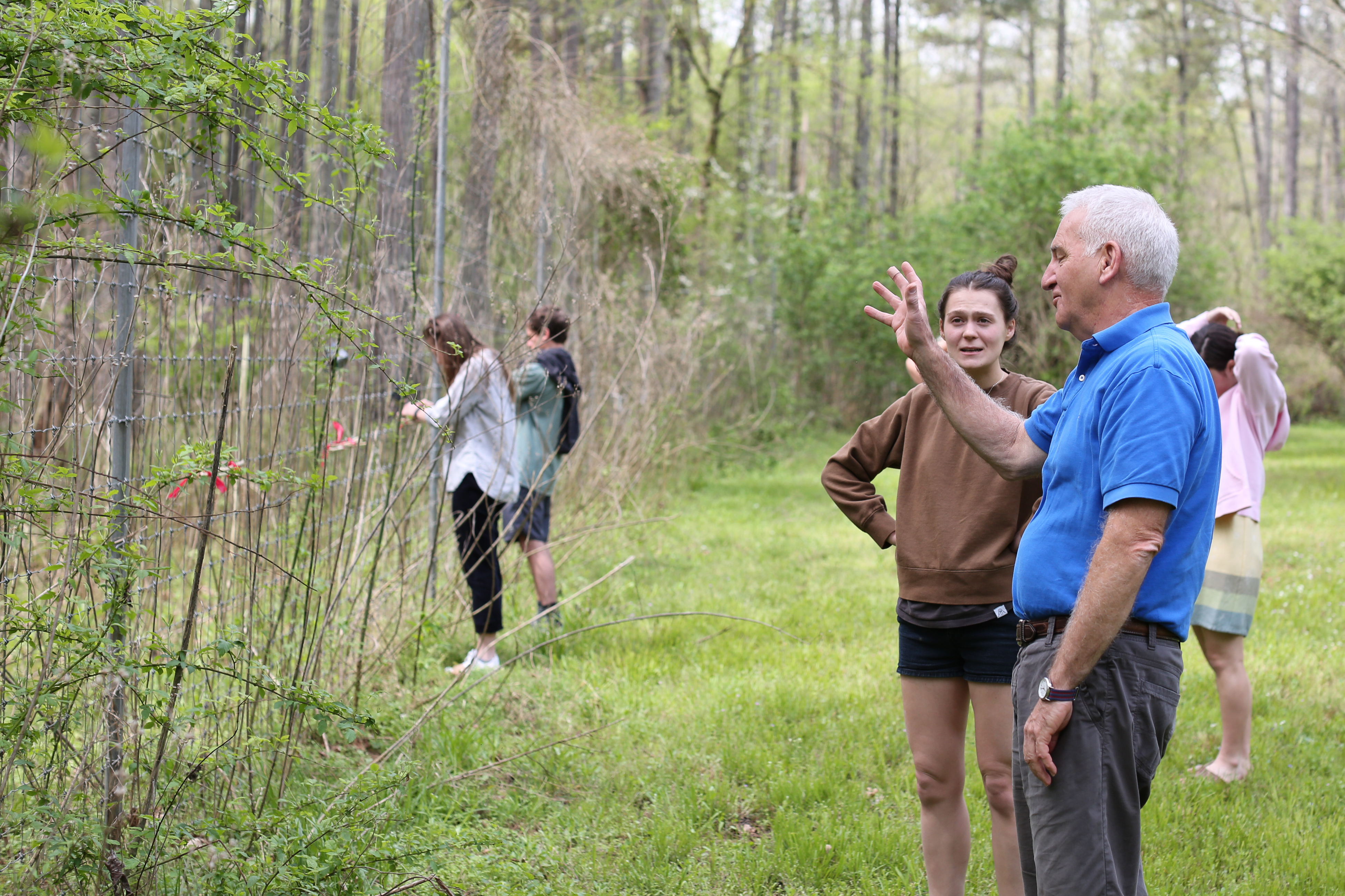 UGA students in Jim Affolter’s native plant horticulture class
